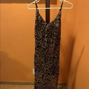 Forever 21 Lepoard Pattern Dress, Sleeveless